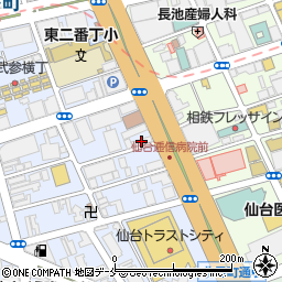 首都圏コンピュータ技術者株式会社東北営業所周辺の地図