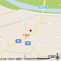 新潟県村上市下新保2546周辺の地図