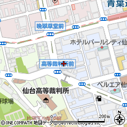 第一コンピュータリソース仙台営業所周辺の地図