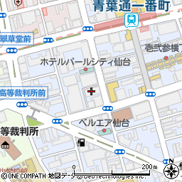 日本損害保険協会（一般社団法人）　そんぽＡＤＲセンター東北周辺の地図