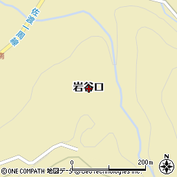 新潟県佐渡市岩谷口周辺の地図