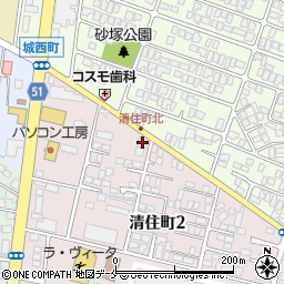 国井誠海記念館周辺の地図