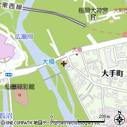 ハヤサカ・サイクル　大手町店周辺の地図