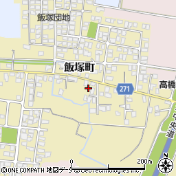 山形県山形市飯塚町542周辺の地図