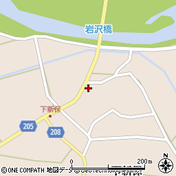 新潟県村上市下新保2560周辺の地図