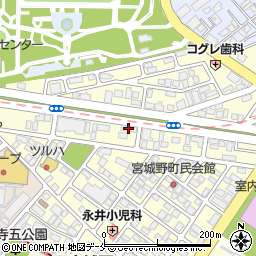 株式会社クリーンコーポレーション　仙台営業所周辺の地図