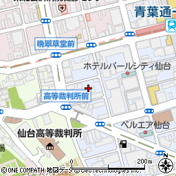 株式会社東京義髪整形　仙台サロン周辺の地図