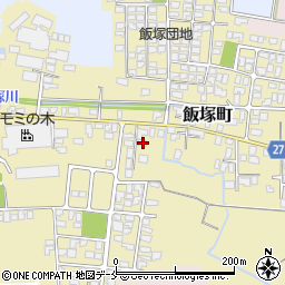 山形県山形市飯塚町1093周辺の地図