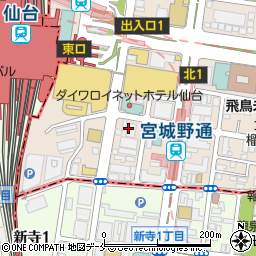 日本エレベーター製造株式会社仙台営業所周辺の地図