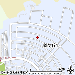宮城県仙台市青葉区錦ケ丘1丁目周辺の地図