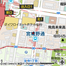やちよ 仙台駅東口店周辺の地図