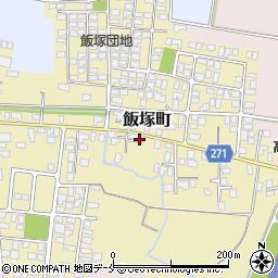 山形県山形市飯塚町574周辺の地図