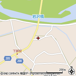 新潟県村上市下新保2535周辺の地図