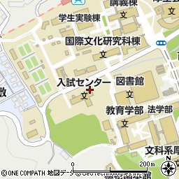 東北大学　アドミッションセンター石井教授室周辺の地図