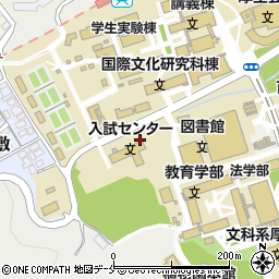 東北大学　アドミッションセンター石井教授室周辺の地図