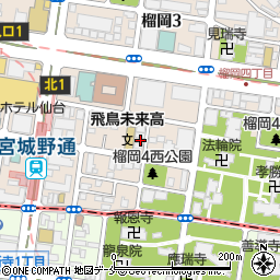 有限会社弘栄不動産　仙台営業所周辺の地図