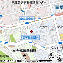 デュラージュ・一番町周辺の地図