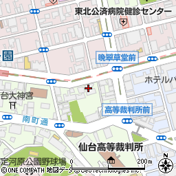 萩浦工業株式会社　仙台営業所周辺の地図