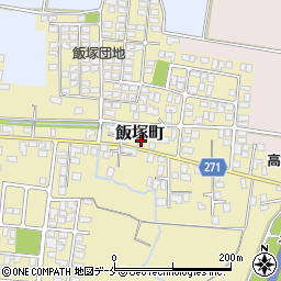 山形県山形市飯塚町566-2周辺の地図