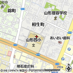 山形市立第四小学校周辺の地図