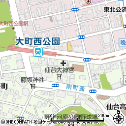 青葉通仙台塾 周辺の地図