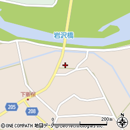 新潟県村上市下新保2538周辺の地図