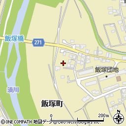 山形県山形市飯塚町1232周辺の地図