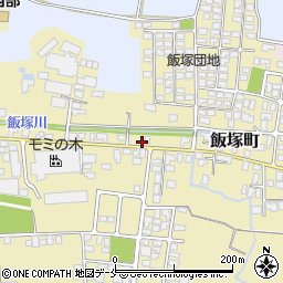 山形県山形市飯塚町1087周辺の地図
