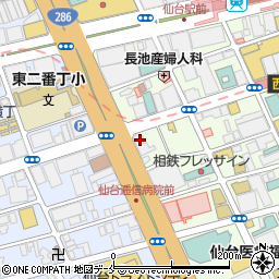 株式会社拓和　仙台支店周辺の地図