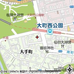 宮城県　医師国民健康保険組合周辺の地図
