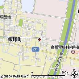 山形県山形市飯塚町1906周辺の地図