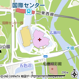 仙台多文化共生センター周辺の地図