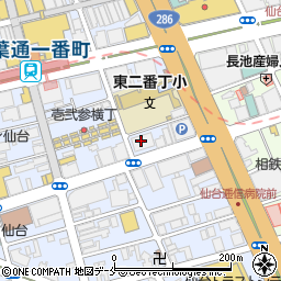 仙建工業株式会社　安全推進部周辺の地図