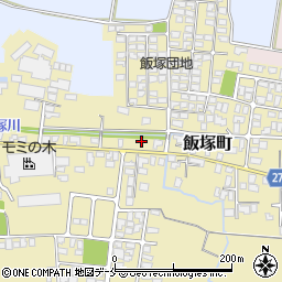 山形県山形市飯塚町1098周辺の地図
