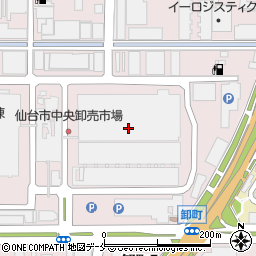 株式会社仙台丸水配送　市場部周辺の地図