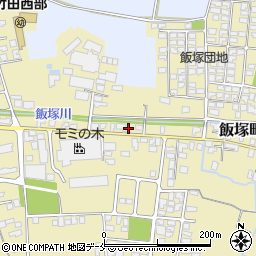 山形県山形市飯塚町1877周辺の地図