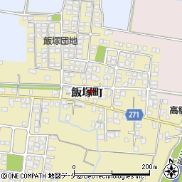 山形県山形市飯塚町563周辺の地図