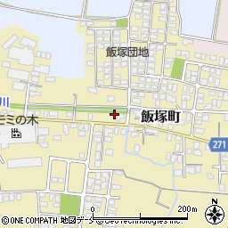 山形県山形市飯塚町1088周辺の地図