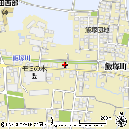 山形県山形市飯塚町1877-1周辺の地図
