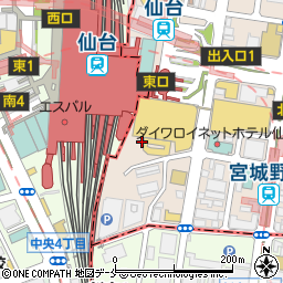 かき小屋ほや小屋 まぼ屋 ヨドバシ仙台店周辺の地図