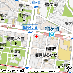 アーキヤマデ株式会社仙台営業所周辺の地図