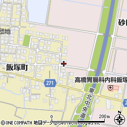 山形県山形市飯塚町1908周辺の地図