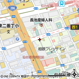 仙台藩周辺の地図