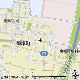 山形県山形市飯塚町1953周辺の地図