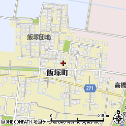 山形県山形市飯塚町825周辺の地図