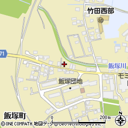山形県山形市飯塚町1297周辺の地図