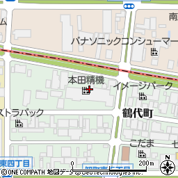 宮城県仙台市若林区鶴代町周辺の地図