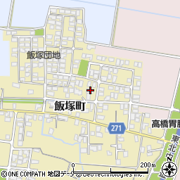 山形県山形市飯塚町1968周辺の地図