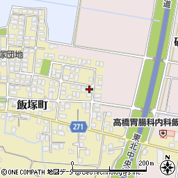 山形県山形市飯塚町1947周辺の地図