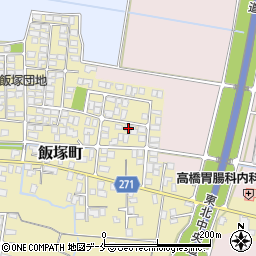 山形県山形市飯塚町1945周辺の地図